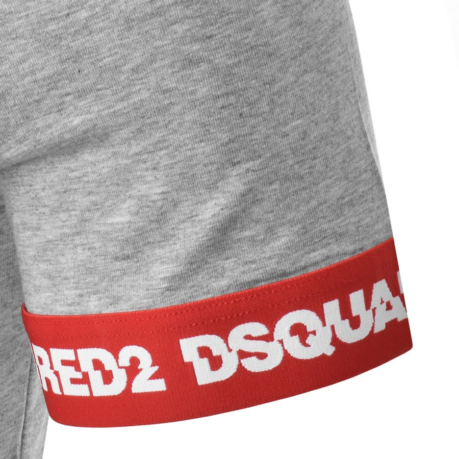 Alternative Image for ProductDSQUARED2 Logo Sleeve Short Sleeved T Shirt Grey3